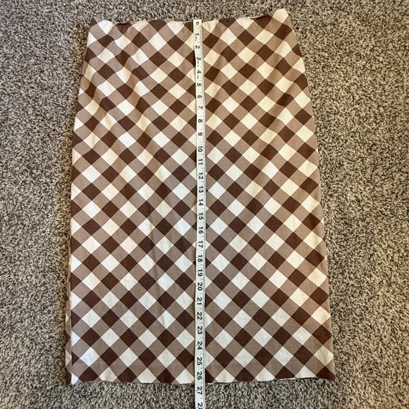 New York & Company brown checkered pencil skirt - Picture 5 of 10